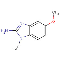 1805-02-3 5-Methoxy-1-methyl-1H-benzimidazol-2-amine chemical structure