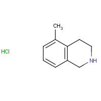 41565-80-4 5-methyl-1,2,3,4-tetrahydroisoquinoline hydrochloride chemical structure
