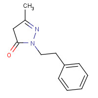 949-26-8 5-Methyl-2-(2-phenylethyl)-2,4-dihydro-3H-pyrazol-3-one chemical structure