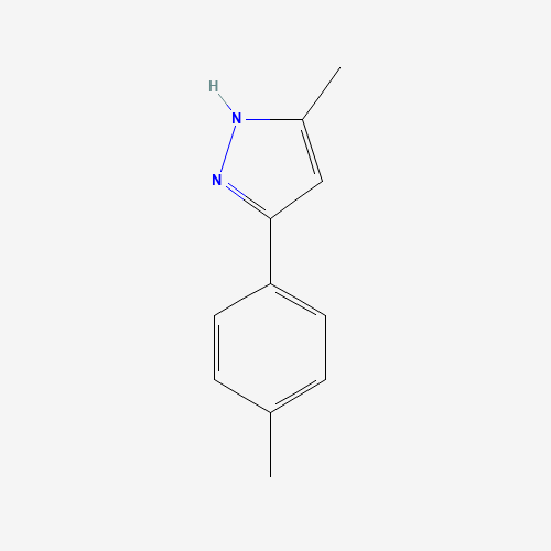 90861-52-2 5-Methyl-3-(4-methylphenyl)-1H-pyrazole chemical structure