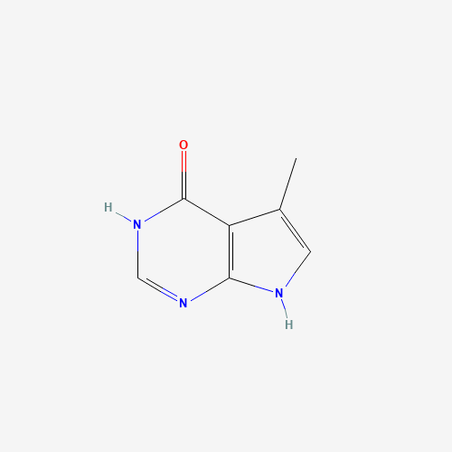 1618-37-7 5-Methyl-4H-pyrrolo[2,3-d]pyrimidin-4-one chemical structure