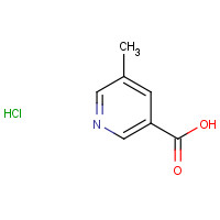 40473-04-9 5-Methylnicotinic acid hydrochloride chemical structure