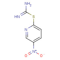 96592-03-9 5-Nitropyridin-2-yl carbamimidothioate chemical structure