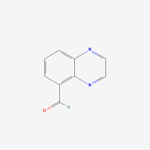 141234-08-4 5-Quinoxalinecarbaldehyde chemical structure