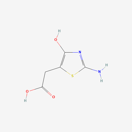 199991-61-2 5-thiazoleacetic acid, 2-amino-4-hydroxy- chemical structure