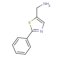 298705-56-3 5-thiazolemethanamine, 2-phenyl- chemical structure