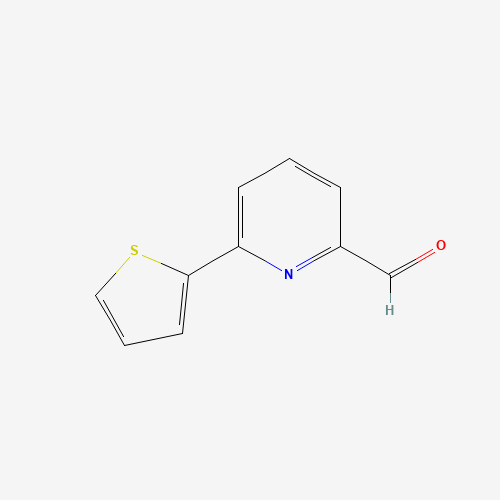 208111-00-6 6-(2-Thienyl)-2-pyridinecarbaldehyde chemical structure