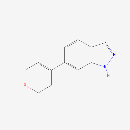 885271-92-1 6-(3,6-Dihydro-2H-pyran-4-yl)-1H-indazole chemical structure