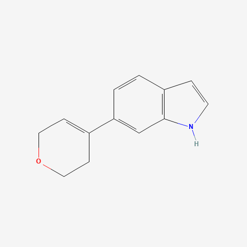 885273-45-0 6-(3,6-Dihydro-2H-pyran-4-yl)-1H-indole chemical structure