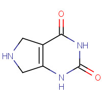 684202-26-4 6,7-dihydro-5H-pyrrolo[3,4-d]pyrimidine-2,4-diol chemical structure
