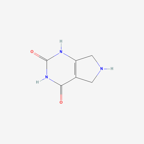684202-26-4 6,7-dihydro-5H-pyrrolo[3,4-d]pyrimidine-2,4-diol chemical structure