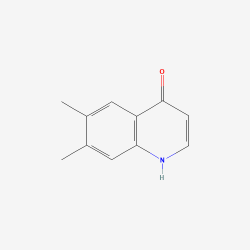 185437-33-6 6,7-Dimethylquinolin-4-ol chemical structure