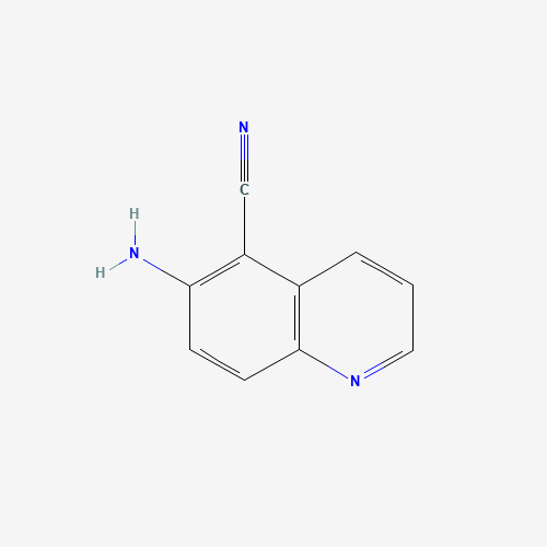 54398-51-5 6-aminoquinoline-5-carbonitrile chemical structure