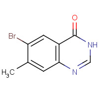 943605-85-4 6-bromo-7-methylquinazolin-4(3H)-one chemical structure