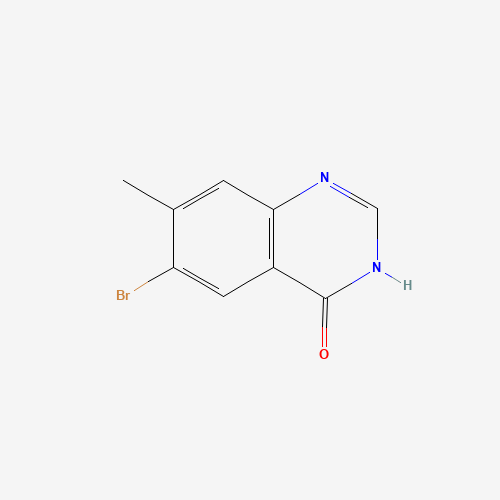 943605-85-4 6-bromo-7-methylquinazolin-4(3H)-one chemical structure