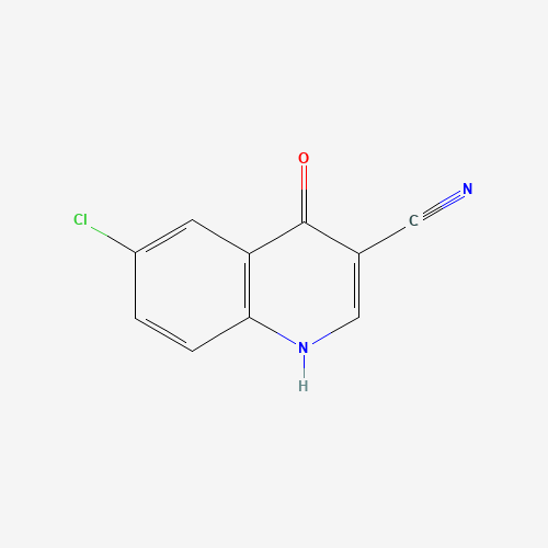 61338-16-7 6-Chlor-4-hydroxychinolin-3-carbonitril chemical structure
