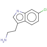 3670-19-7 6-Chloro-1H-indole-3-ethanamine chemical structure