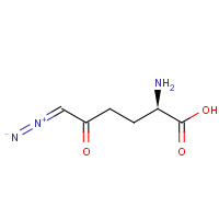 71629-86-2 6-Diazo-5-oxo-D-norleucine chemical structure