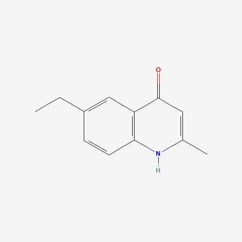 62510-40-1 6-ETHYL-2-METHYLQUINOLIN-4-OL chemical structure