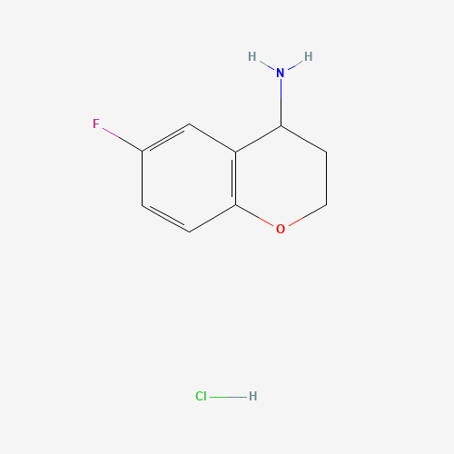 191609-45-7 6-Fluoro-4-chromanamine hydrochloride chemical structure