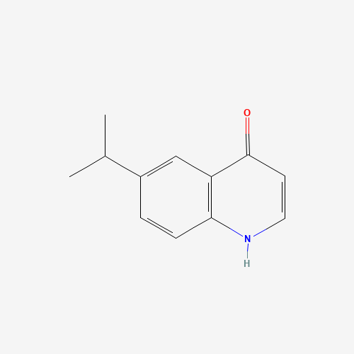 848128-87-0 6-isopropylquinolin-4-ol chemical structure