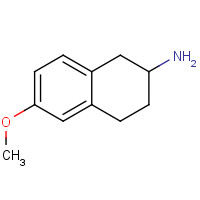 81861-30-5 6-methoxy-1,2,3,4-tetrahydronaphthalen-2-amine chemical structure