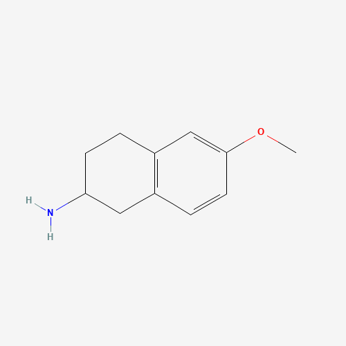 81861-30-5 6-methoxy-1,2,3,4-tetrahydronaphthalen-2-amine chemical structure