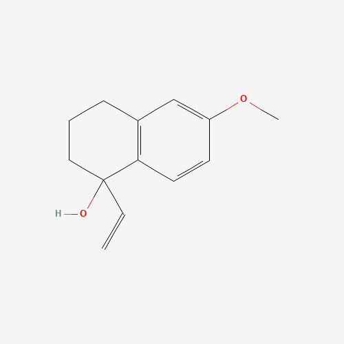 3125-36-8 6-Methoxy-1-vinyl-1,2,3,4-tetrahydro-1-naphthalenol chemical structure