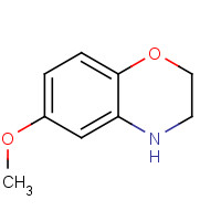 58960-11-5 6-Methoxy-3,4-dihydro-2H-benzo[1,4]oxazine chemical structure