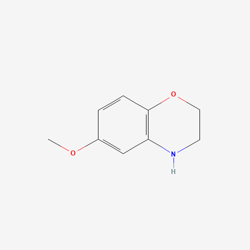 58960-11-5 6-Methoxy-3,4-dihydro-2H-benzo[1,4]oxazine chemical structure