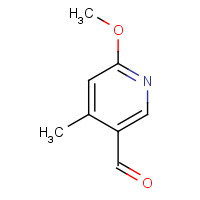 123506-66-1 6-Methoxy-4-methylnicotinaldehyde chemical structure