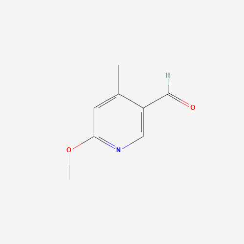 123506-66-1 6-Methoxy-4-methylnicotinaldehyde chemical structure