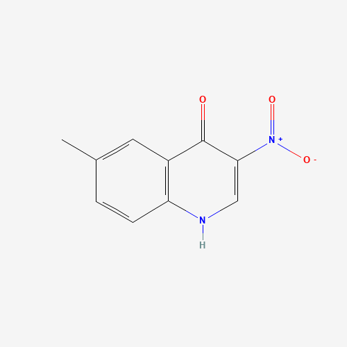 256923-67-8 6-Methyl-3-nitro-4-quinolinol chemical structure