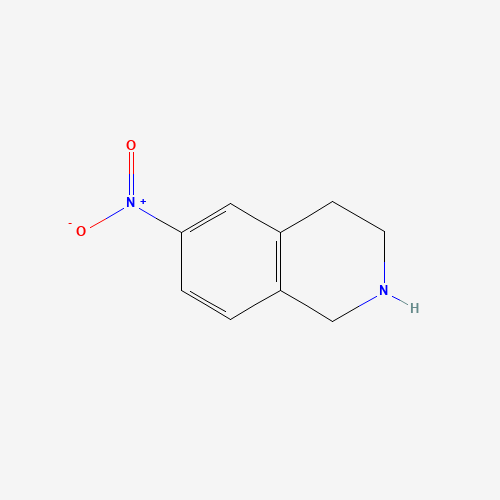 186390-77-2 6-Nitro-1,2,3,4-tetrahydroisoquinoline chemical structure