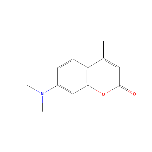 87-01-4 7-(Dimethylamino)-4-methyl-2-benzopyrone chemical structure