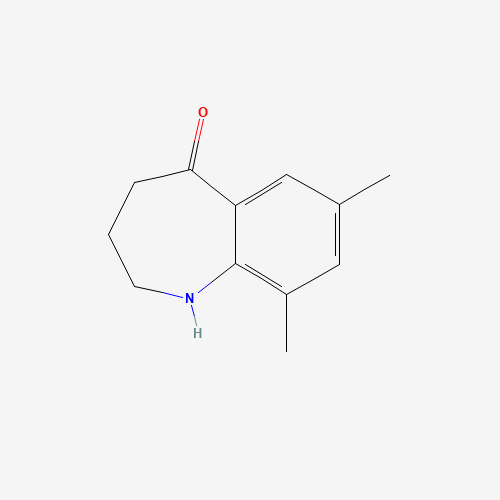 886367-24-4 7,9-dimethyl-1,2,3,4-tetrahydro-1-benzazepin-5-one chemical structure