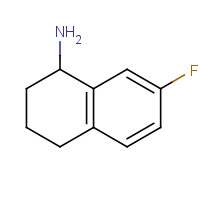 173998-63-5 7-Fluoro-1,2,3,4-tetrahydro-1-naphthalenamine chemical structure