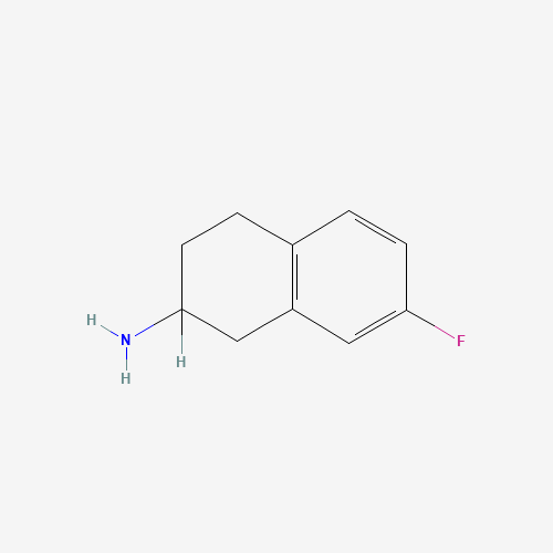 173998-63-5 7-Fluoro-1,2,3,4-tetrahydro-1-naphthalenamine chemical structure