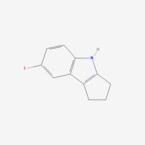 327021-84-1 7-Fluoro-1,2,3,4-tetrahydrocyclopenta[b]indole chemical structure