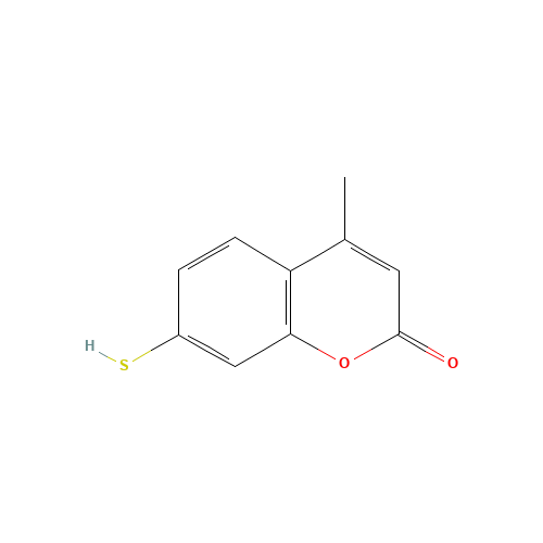 137215-27-1 7-mercapto-4-methylcoumarin chemical structure