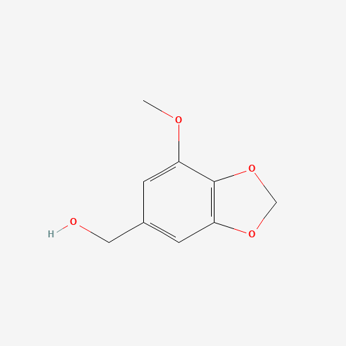 22934-59-4 7-Methoxy-1,3-benzodioxide-5-mathanol chemical structure