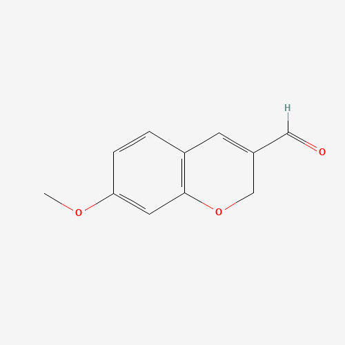 57543-39-2 7-Methoxy-2H-chromene-3-carbaldehyde chemical structure
