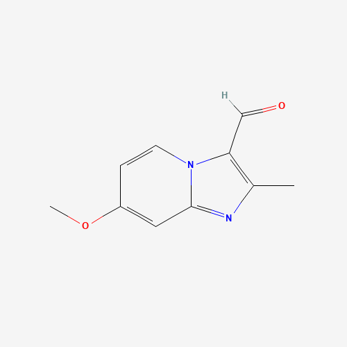 896722-42-2 7-Methoxy-2-methylimidazo[1,2-a]pyridine-3-carbaldehyde chemical structure