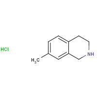 41565-82-6 7-Methyl-1,2,3,4-tetrahydroisoquinoline hydrochloride chemical structure