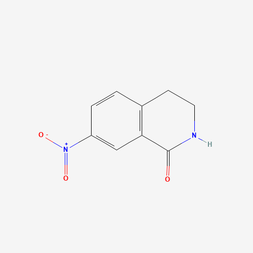 22245-96-1 7-Nitro-3,4-dihydroisoquinolin-1(2H)-one chemical structure