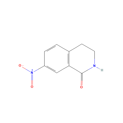 22245-96-1 7-Nitro-3,4-dihydroisoquinolin-1(2H)-one chemical structure