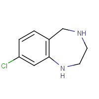 107479-55-0 8-Chloro-2,3,4,5-tetrahydro-1H-1,4-benzodiazepine chemical structure