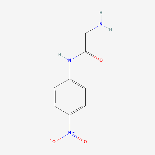 1205-88-5 acetamide, 2-amino-N-(4-nitrophenyl)- chemical structure