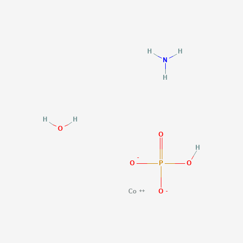 36835-61-7 Ammonium cobalt(2+) phosphate (1:1:1) chemical structure