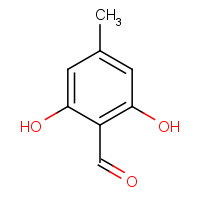 526-37-4 benzaldehyde, 2,6-dihydroxy-4-methyl- chemical structure